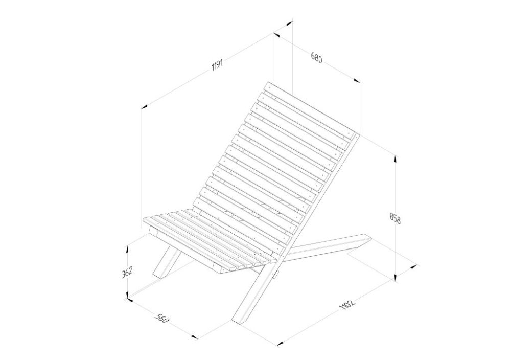 Forest Slatted Chair - Image 6