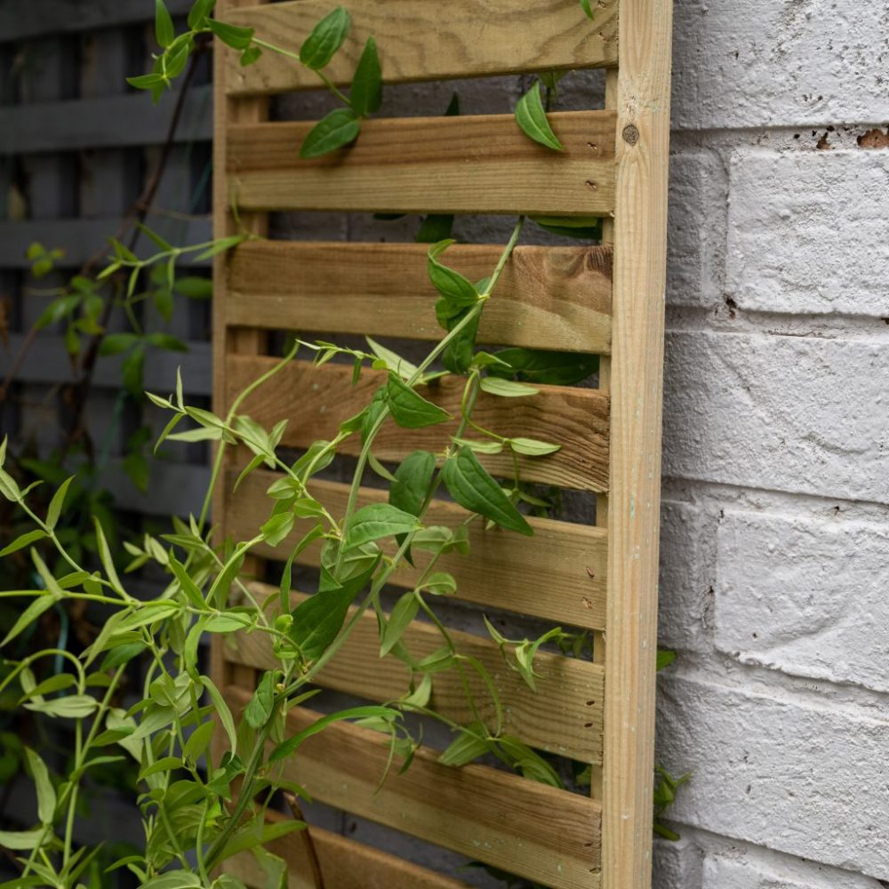Forest Garden Slatted Trellis 180x30cm - Image 6