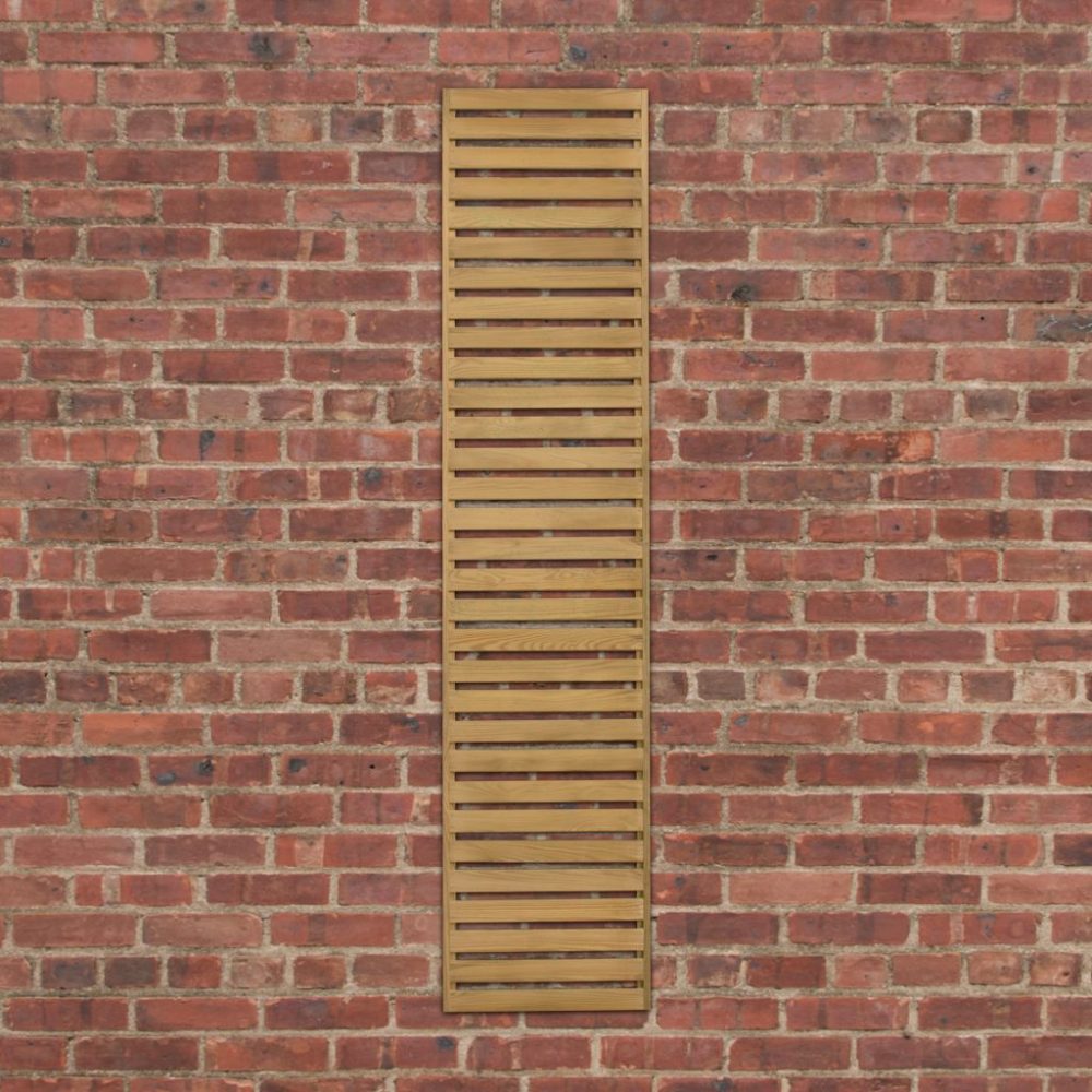 Forest Garden Slatted Trellis 180x30cm - Image 2