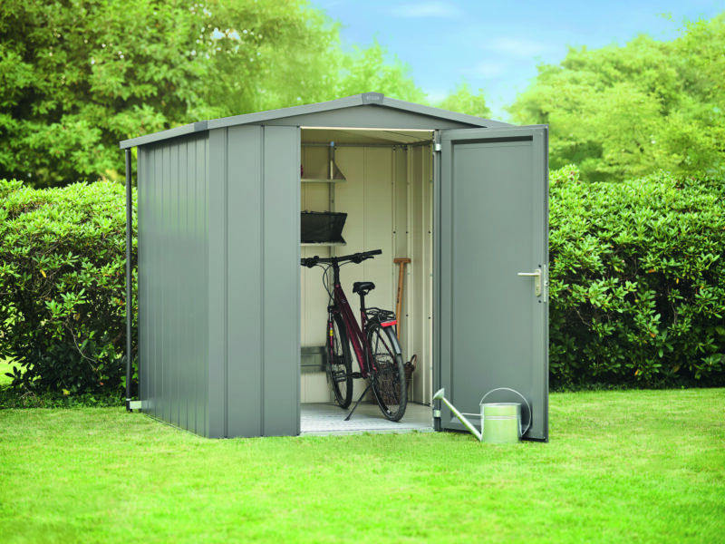 Hormann Juno Modern With Apex Roof - Premium Metal Shed