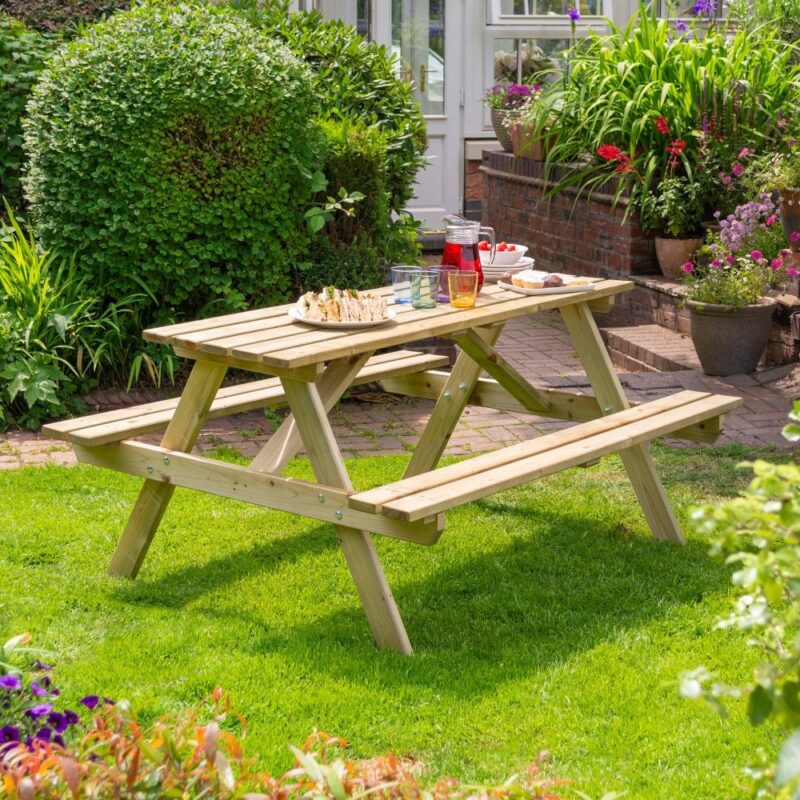 Traditional Picnic Table 1.5m