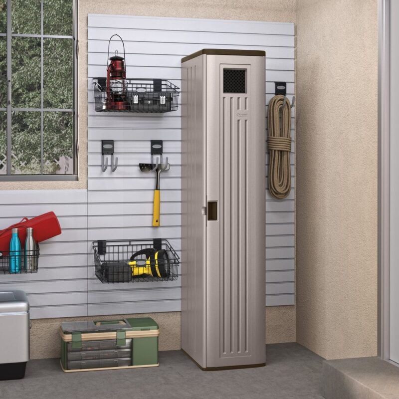 Suncast Haven Tall Storage Locker - Heavy Duty Storage Unit
