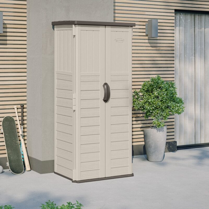 Suncast Mannington Storage Cabinet - Vanilla