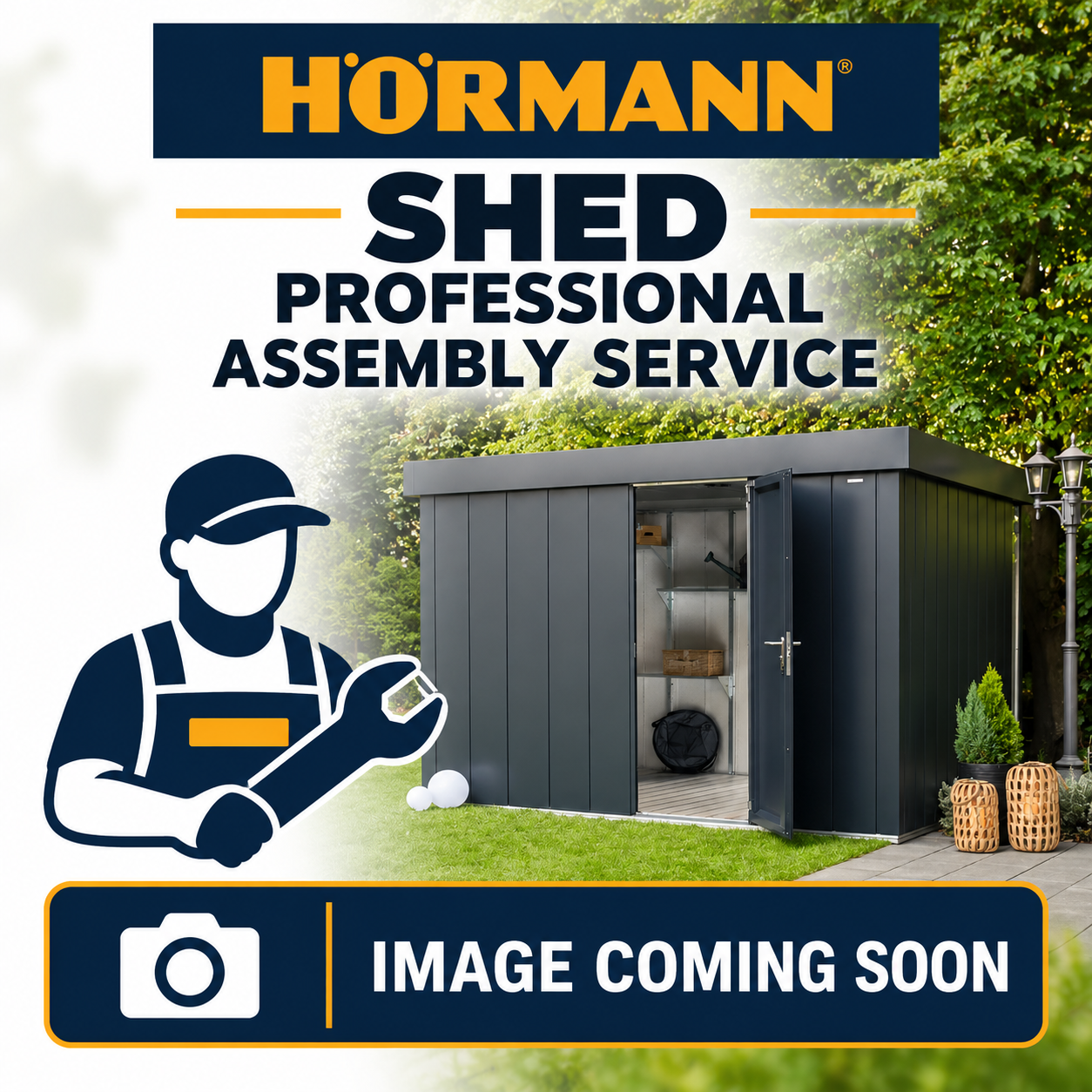 Assembly Service Only for Hormann Berry Log Stores
